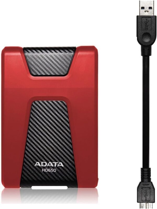 ADATA HD650 1TB Anti-Shock External Hard Drive - Image 2