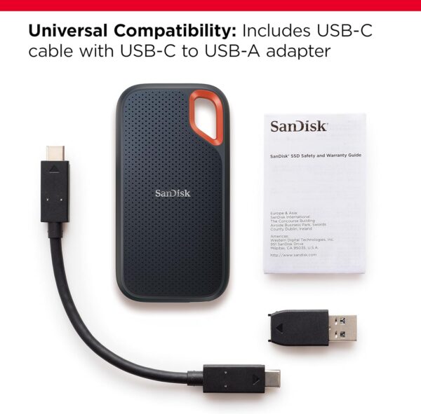 SanDisk Extreme 2TB Portable SSD - Image 2