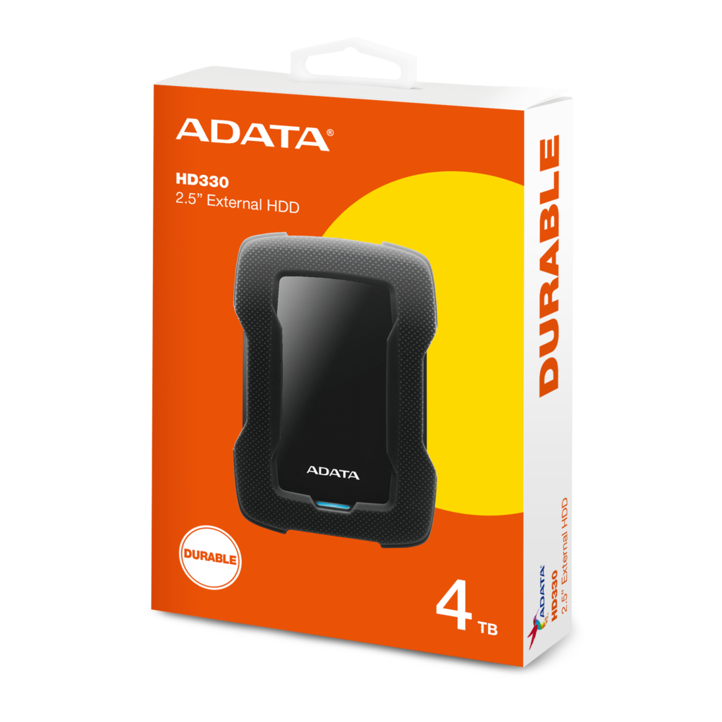ADATA HD330 4TB USB3.1 External Hard Disk - Alwaidh Computers