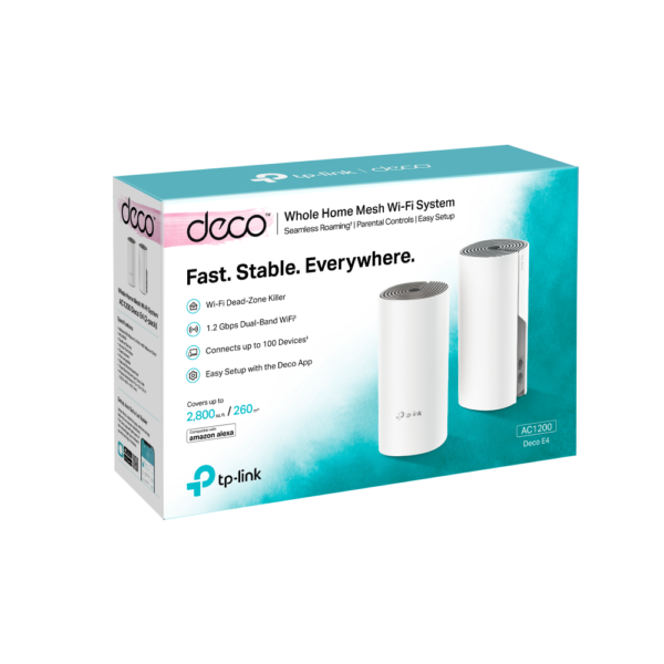 TP-Link Deco E4 AC1200 Whole Home Mesh Wi-Fi System - Image 6